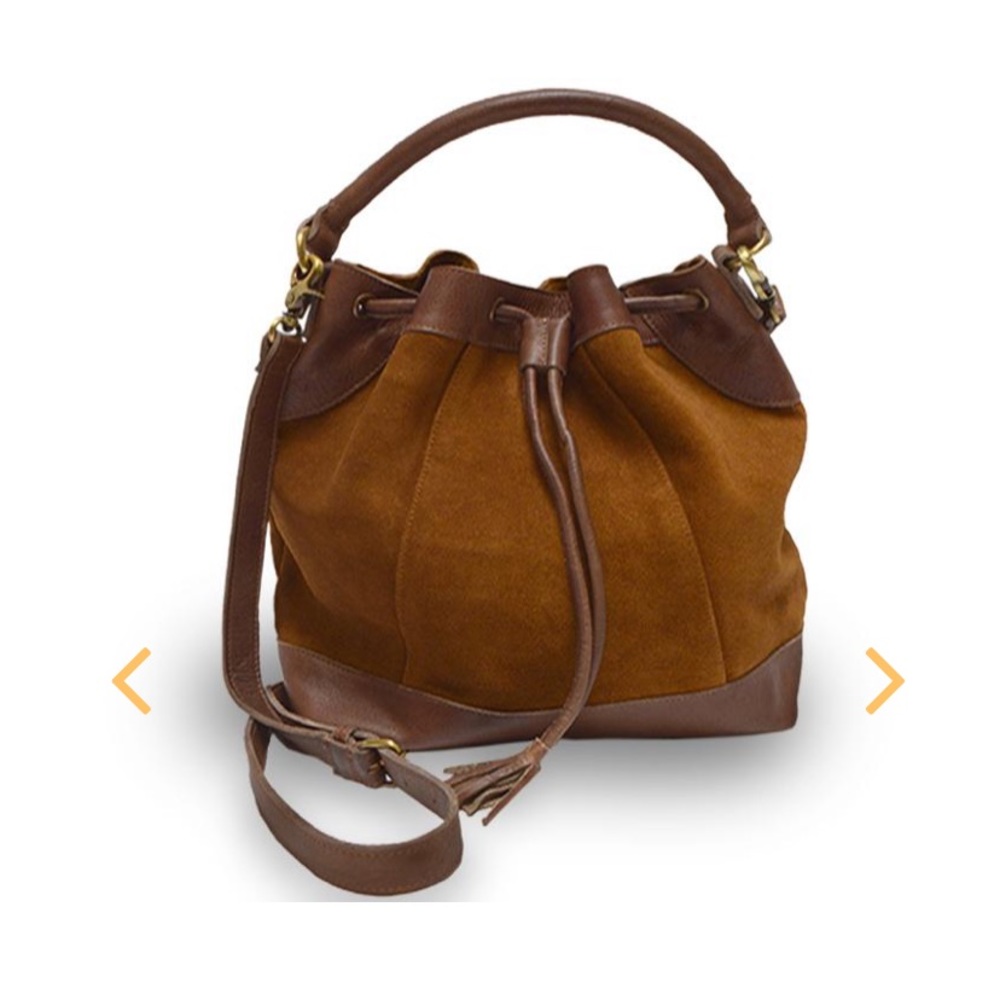 Suede Annabaglish crossbody bag